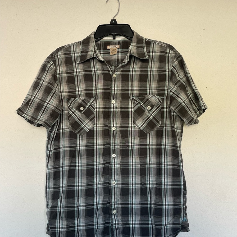 Plaid button up - Picture 3 of 5